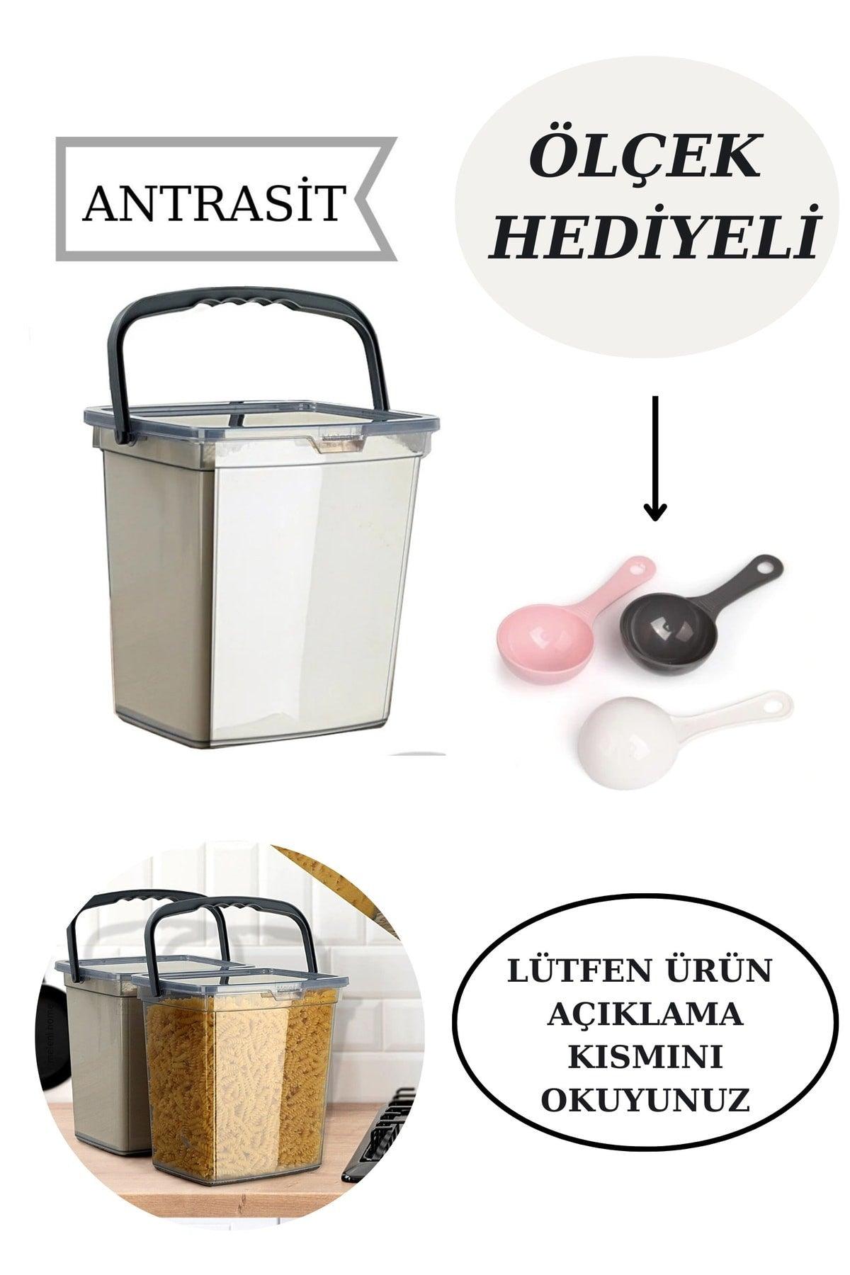 Detergent mit Deckel Portable Detergent Aufbewahrungsbox 6 Lt Transparent - Swordslife