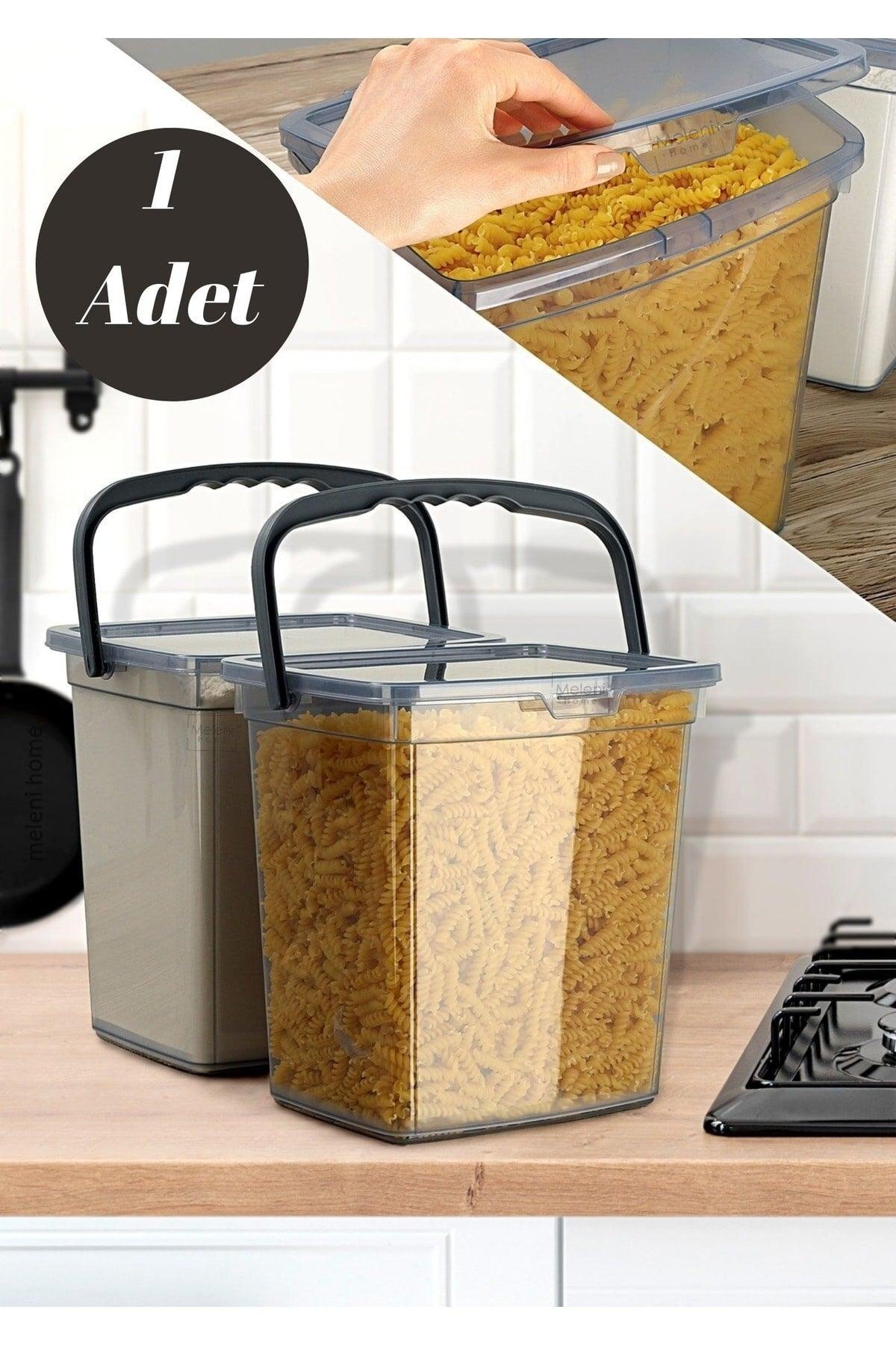 Detergent mit Deckel Portable Detergent Aufbewahrungsbox 6 Lt Transparent - Swordslife