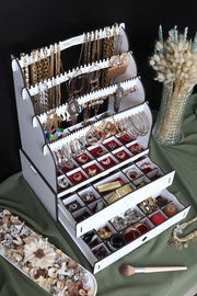 Diamond Large Organizer Cosmetic Makeup Necklace