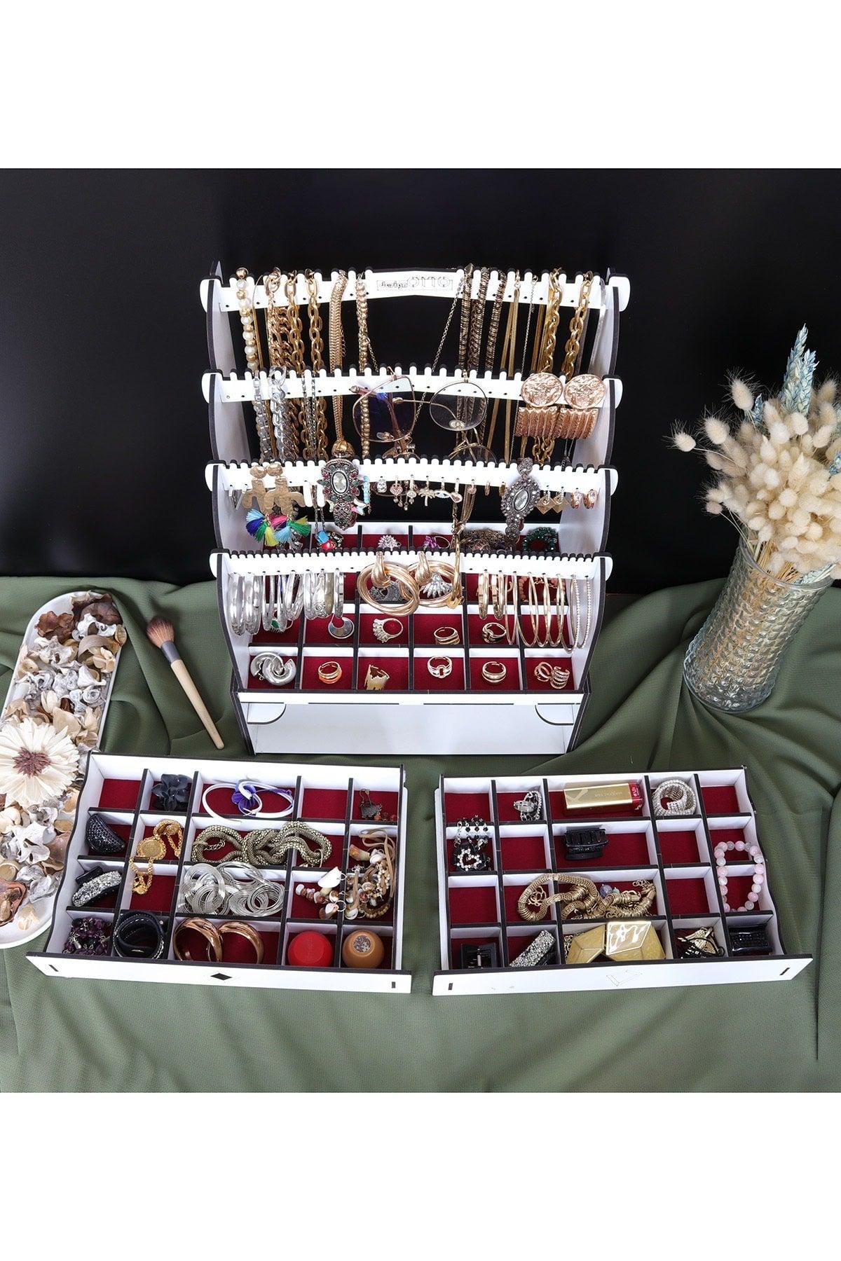 Diamond Large Organizer Cosmetic Makeup Necklace