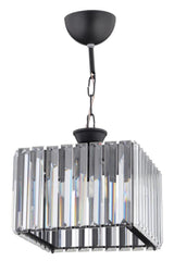 Diamond Single Square Black Case Stone Chandelier - Swordslife