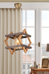 Diamond Wood Pendant Chandelier - Swordslife