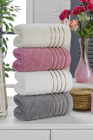 Diana Towel Set 4 pcs 800gr. 50x90cm