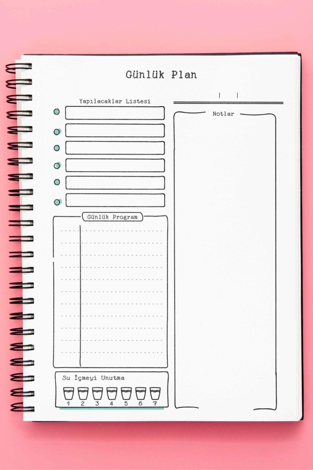 Daily Planner Notebook | 100 Pages | Thick