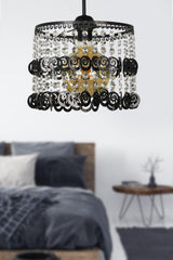 Didem Single Chandelier Black Stone - Swordslife