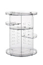 Disassembled Makeup Cosmetic Cit Care Perfume Organizer Organizer Transparent 360 Degree Rotating - Swordslife