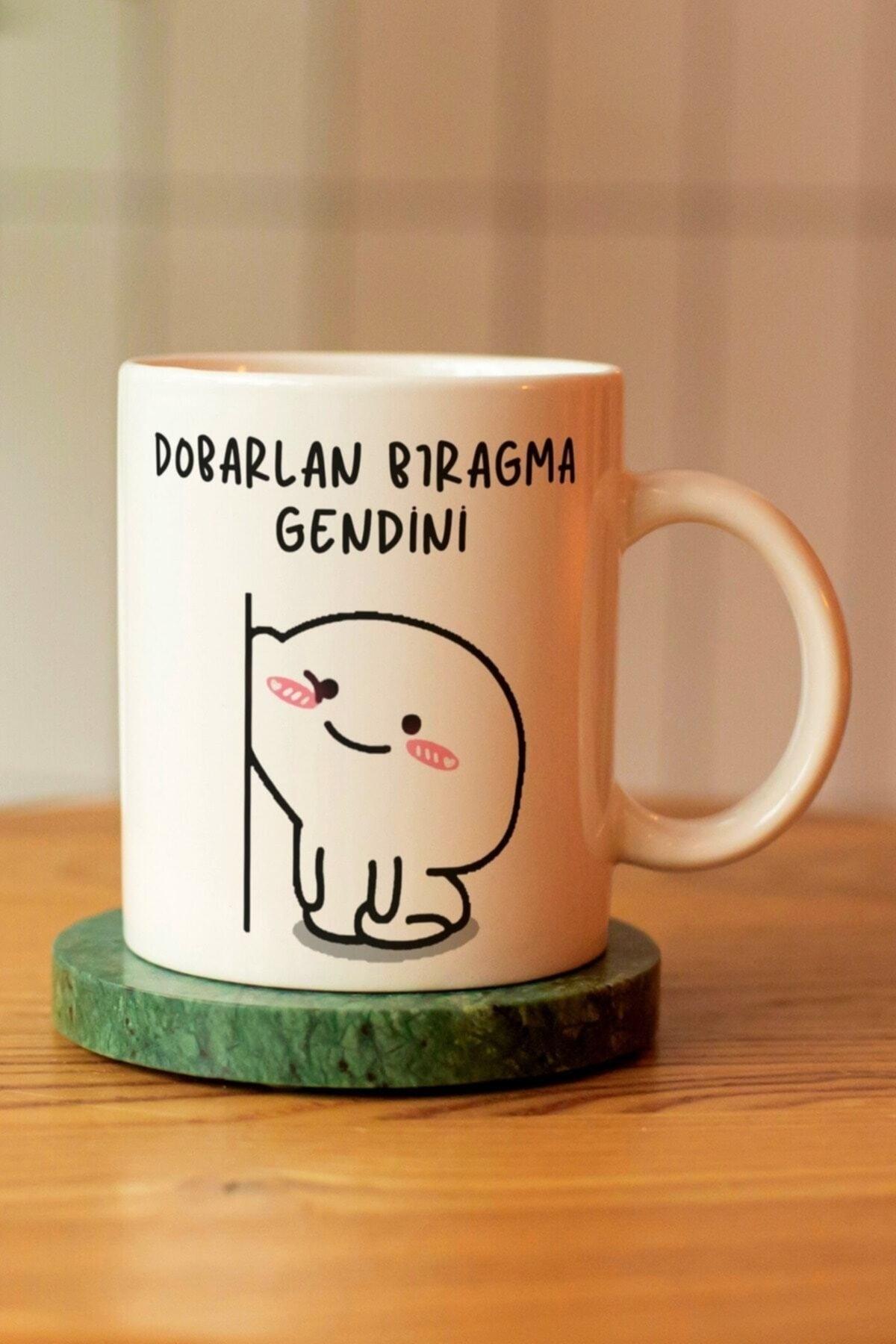 Dobarlan Bıragma Gendini Printed Ceramic Coffee Tea Cup - Swordslife