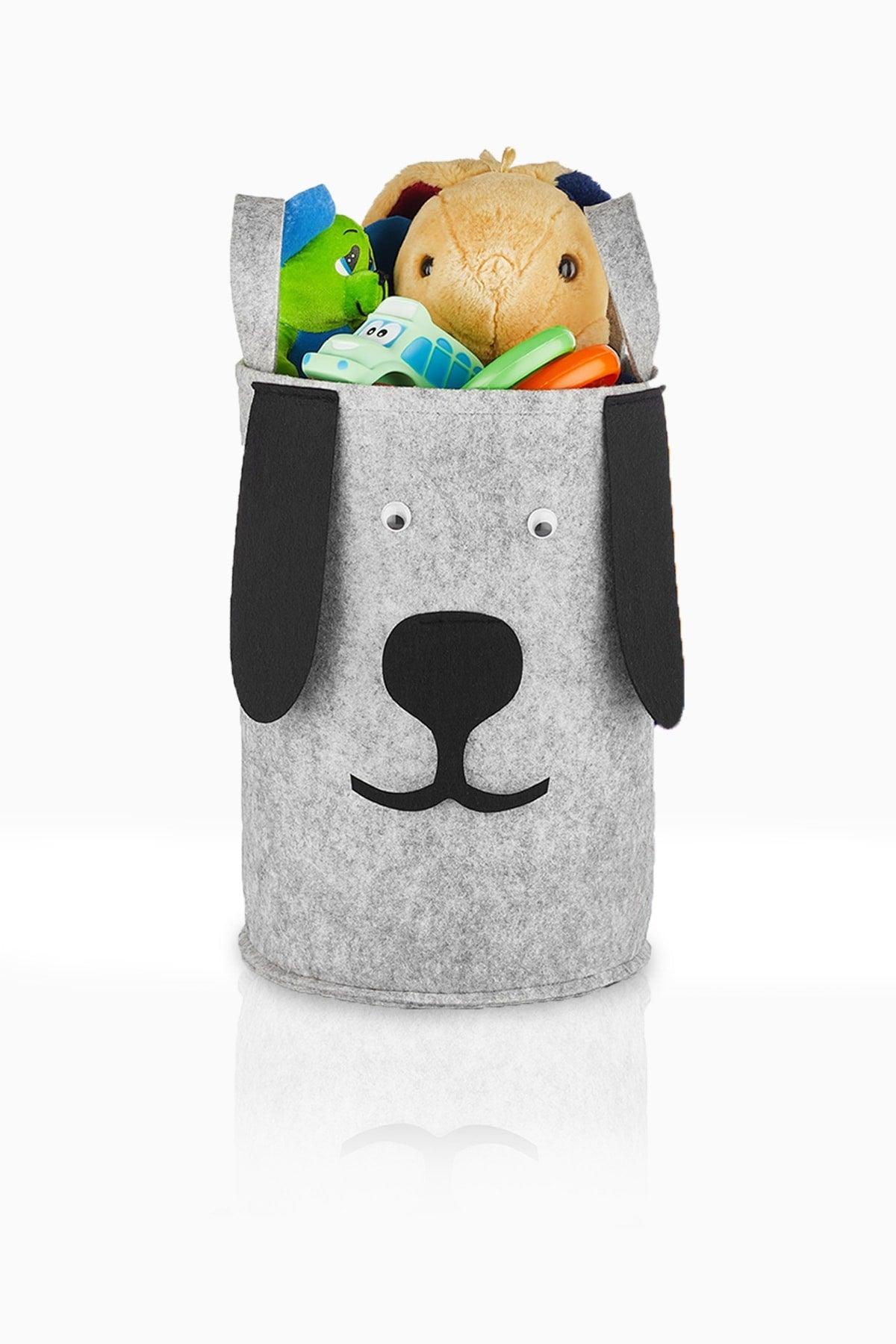 Dog Shaped Toy Storage Box Dirty Laundry Basket - Swordslife