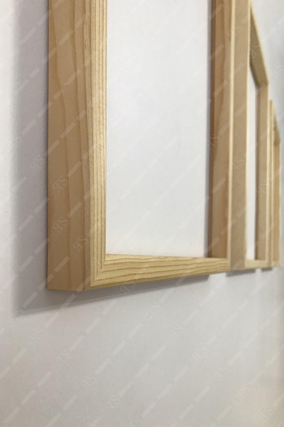 Natural Wood Framed 3 Pcs 30x40 Bohemian-vintage-abstract Style Painting Set Retah3lu012 - Swordslife