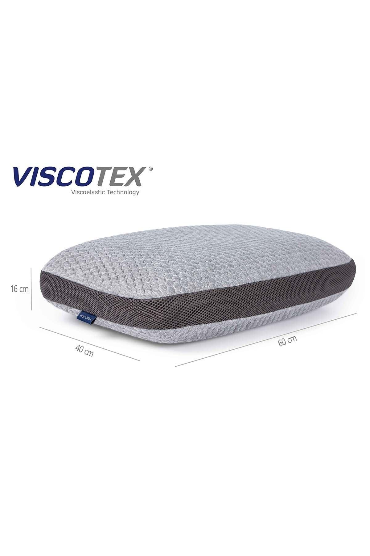Natural Fiber Covered Air Channel Visco Orthopedic Pillow 60x40x16 - Swordslife
