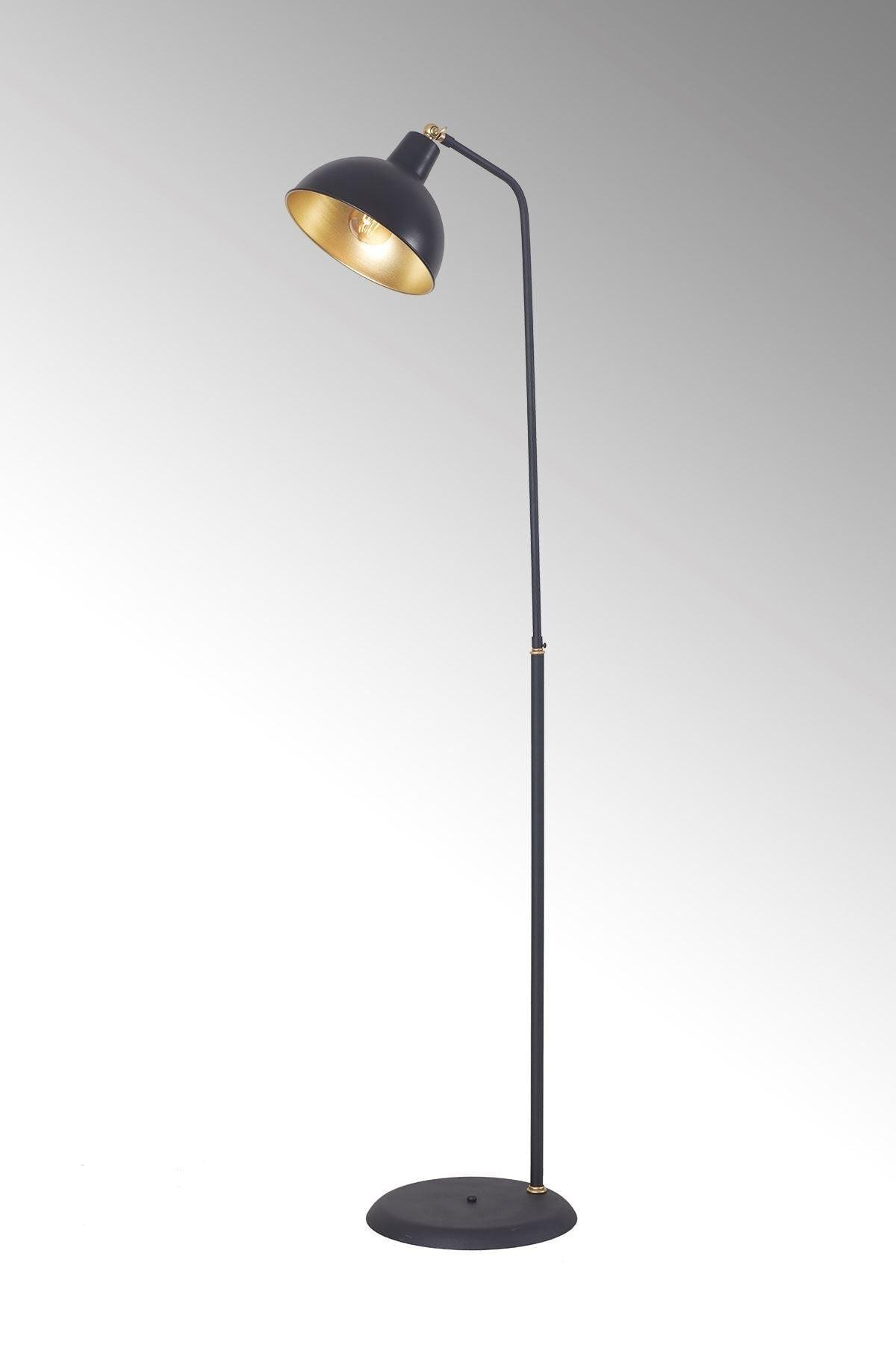 Dolce Yellow-black Metal Body Design Luxury Floor Lighting Floor Lamp - Swordslife