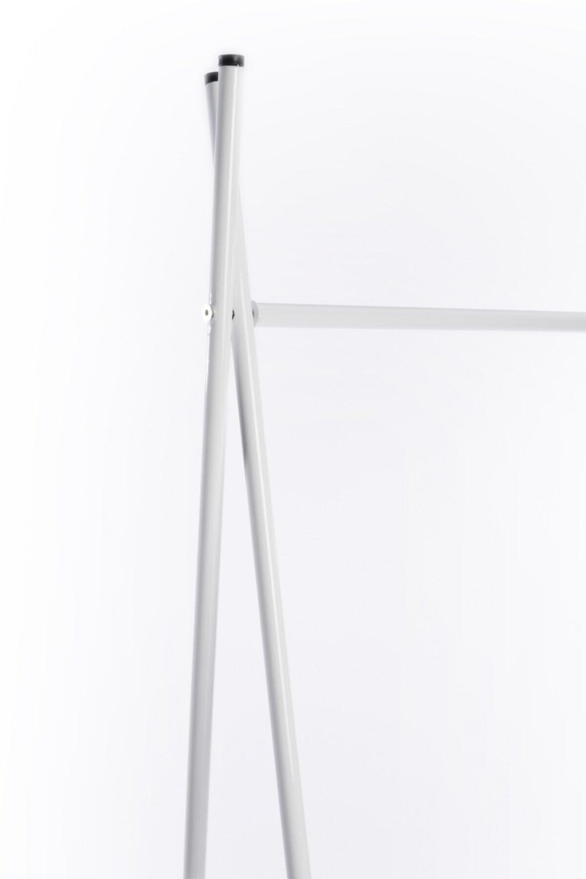 Domestic Model Standing Clothes Hanger White