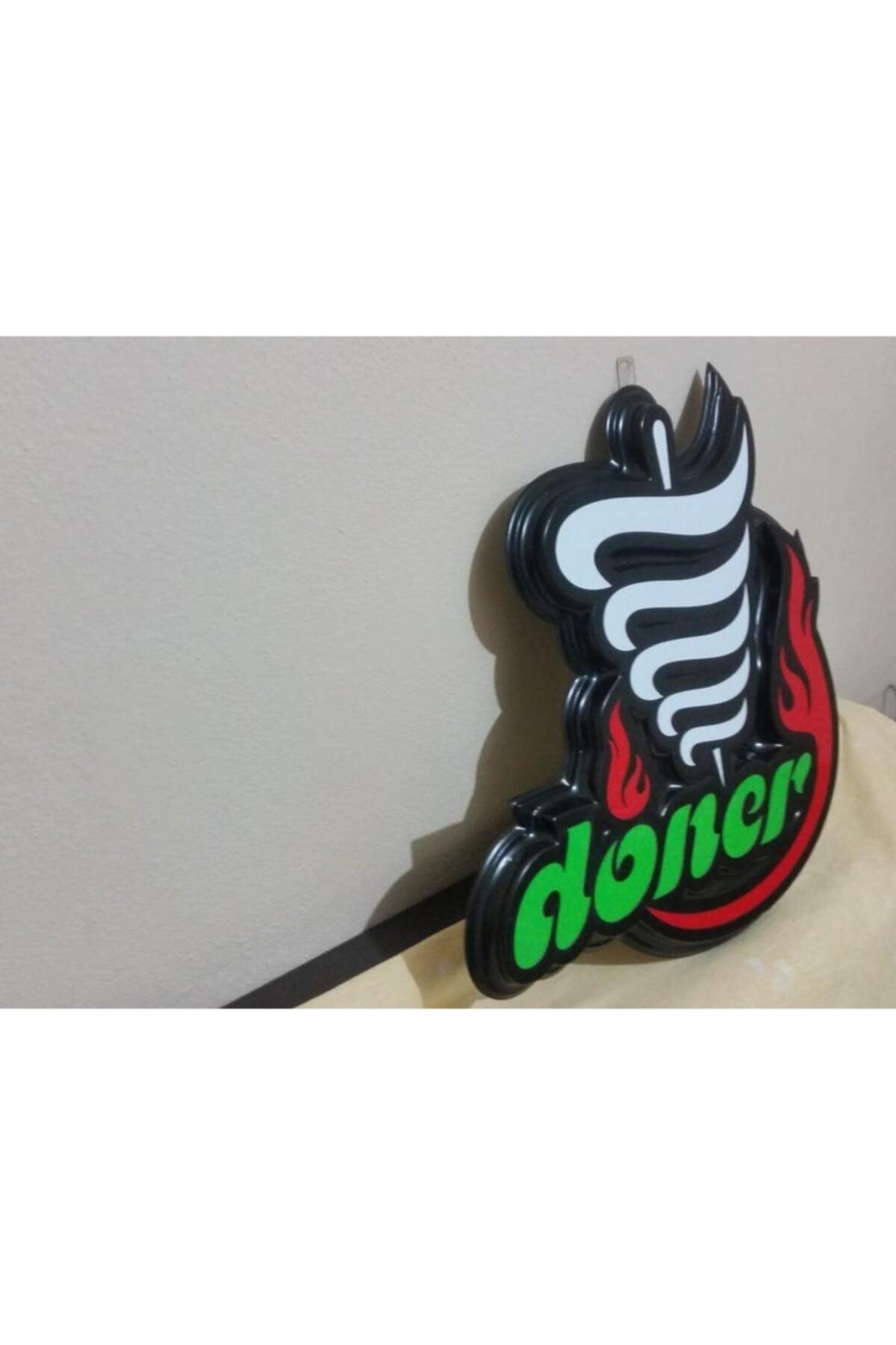 Rotating Led Signage 45x46 Cm 16 Colors With Remote