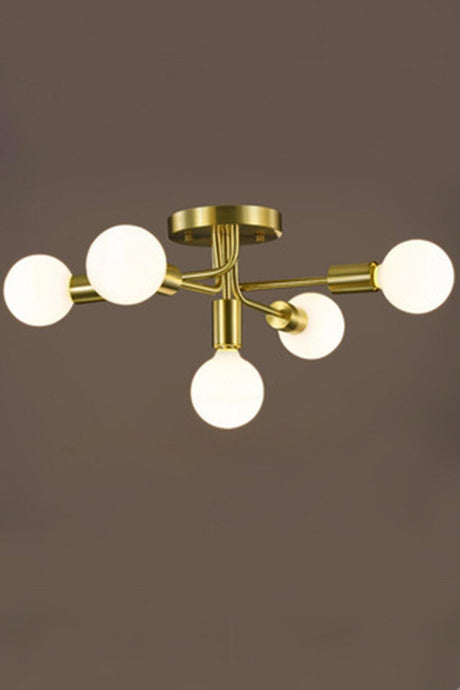 Loop Modern Design Tumbled Color Five Chandelier - Swordslife