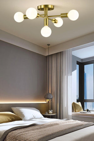 Loop Modern Design Tumbled Color Five Chandelier - Swordslife