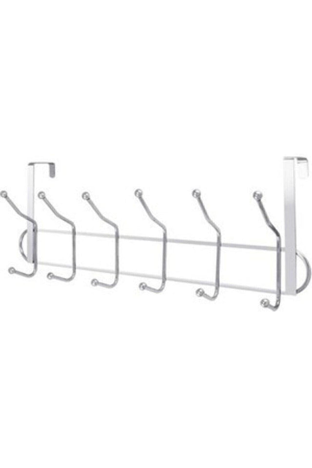 Door Hanger 12 Hooks Stainless Chrome - Swordslife