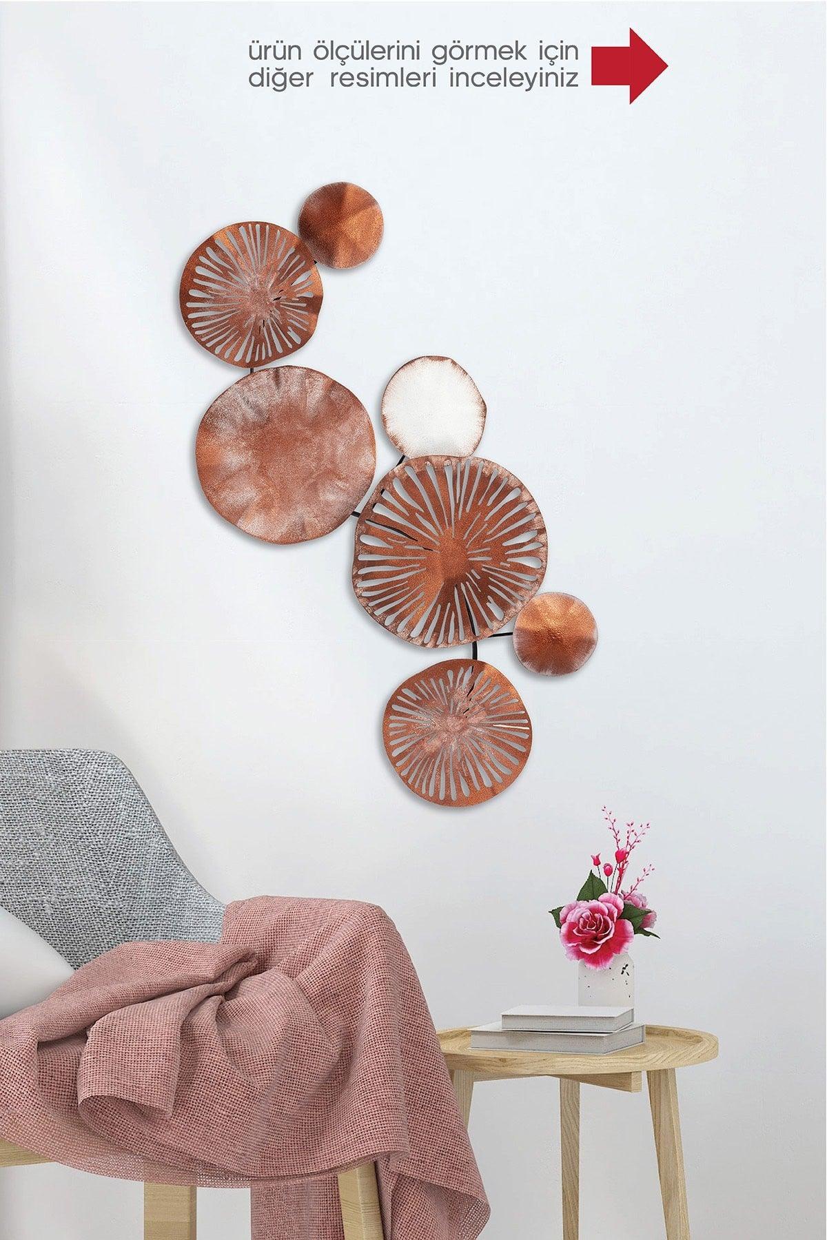 Doreart Astrid Metal Wall Painting, Home Office Wall Board (rose) - Swordslife