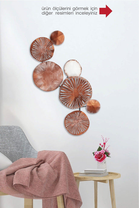 Doreart Astrid Metal Wall Painting, Home Office Wall Board (rose) - Swordslife