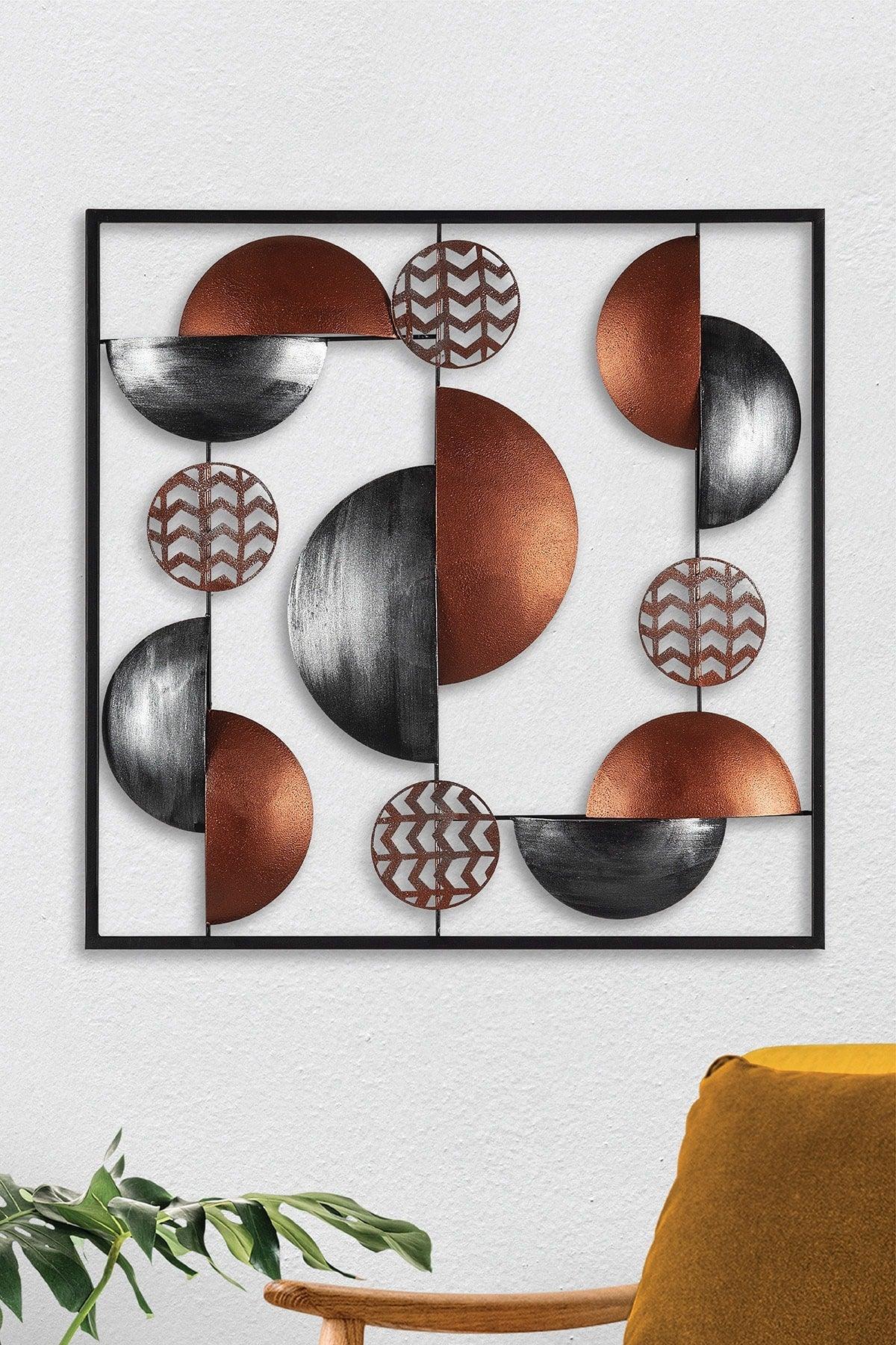 Doreart Aurora Metal Wall Painting, Home Office Wall Board (copper) - Swordslife