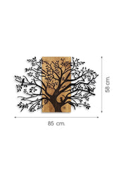 Doreart Poplar Wood & Metal Wall Painting, Home Office Wall Board - Swordslife