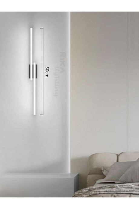 Double Led Wall Sconce 50cm White Light - Swordslife