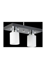 Dual Modern Sport Model Rectangle Tray Black Chandelier - Swordslife