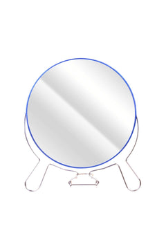 Double-sided makeup mirror 5 inches with foldable stand
