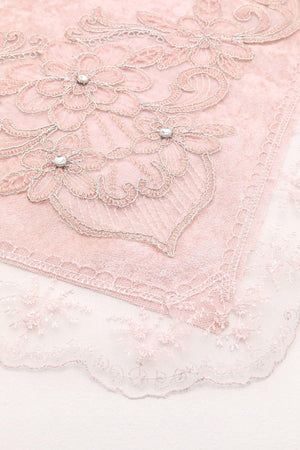 Dowry French Lacy Velvet Bundle - Powder - Swordslife