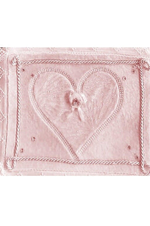 Dowry Velvet Heart Embroidered Powder 3pcs