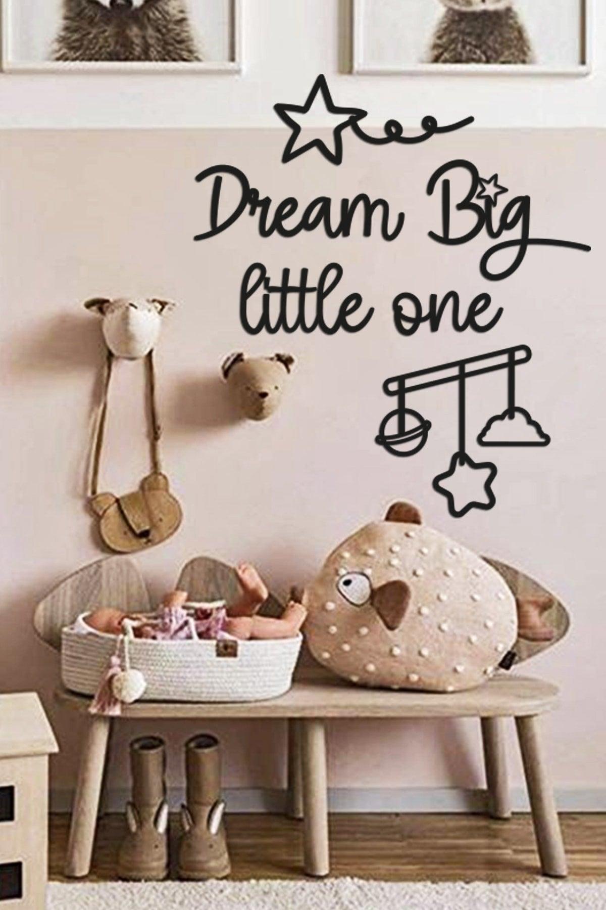 Dream Big Little One Kids Room Decoration Graffiti Painting - Swordslife