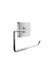 No Piercing Adhesive Premium Toilet Roll Holder Chrome Y-408 - Swordslife