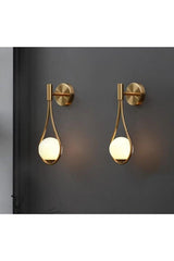 Drop Sconce Gold 2 Li - Swordslife