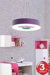 Drum-40 ( Fil Necati ) Modern Led Kids Room Led Chandelier - Swordslife