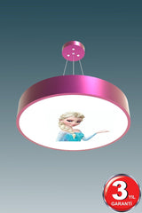 Drum-40cm ( Elsa ) Modern Led Kids Room Led Chandelier - Swordslife