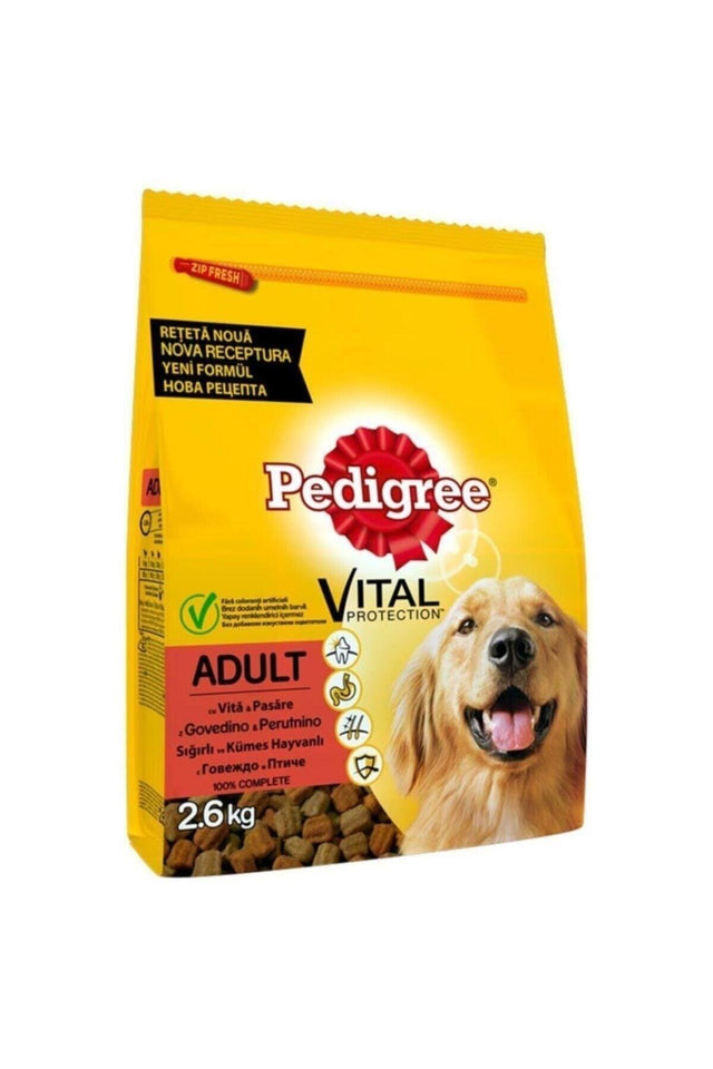 Dry Beef Dog Food 2.6 Kg