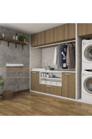 Laundry Hanger for Drying - Wall Mounted Laundry Holder - Patented Design (ANTRASİT-100CM) - Swordslife