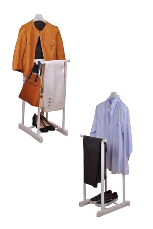 Mute Butler Clothes Hanger Double Hanger