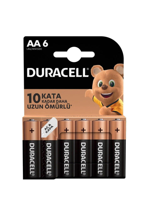 Duracell Aa Pen Battery (6 Pcs) Package Price