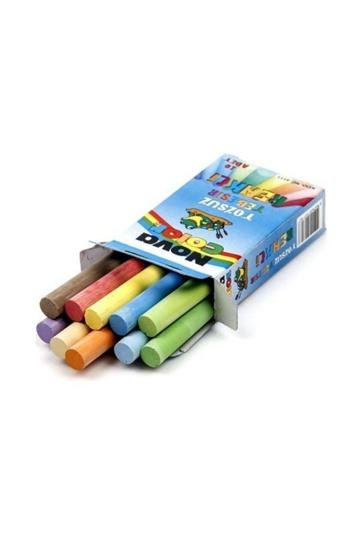 Dustless Chalk 10 Pcs Color