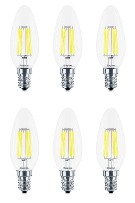 E14 Flament Led Bulb 4 Watt 6 Pieces 3000