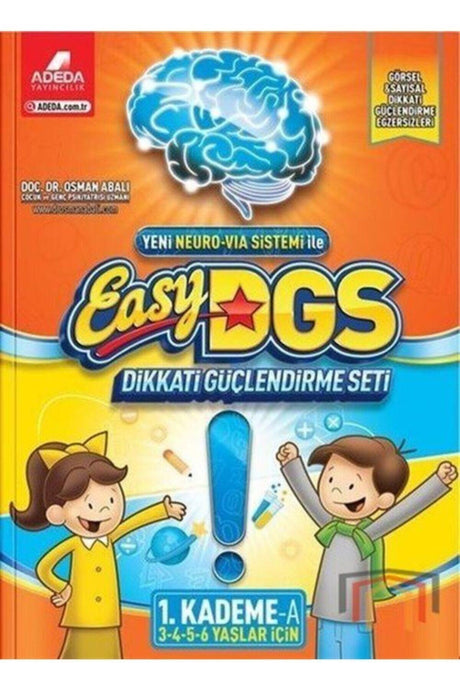 Easy Attention Reinforcement Set 1st Level 3-6 Years A Book - Swordslife
