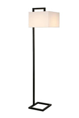 Ecmel Weißer Hut mit schwarzem Dekorativem modernem Design Stehende Wohnzimmer-Salon Lampe - Swordslife