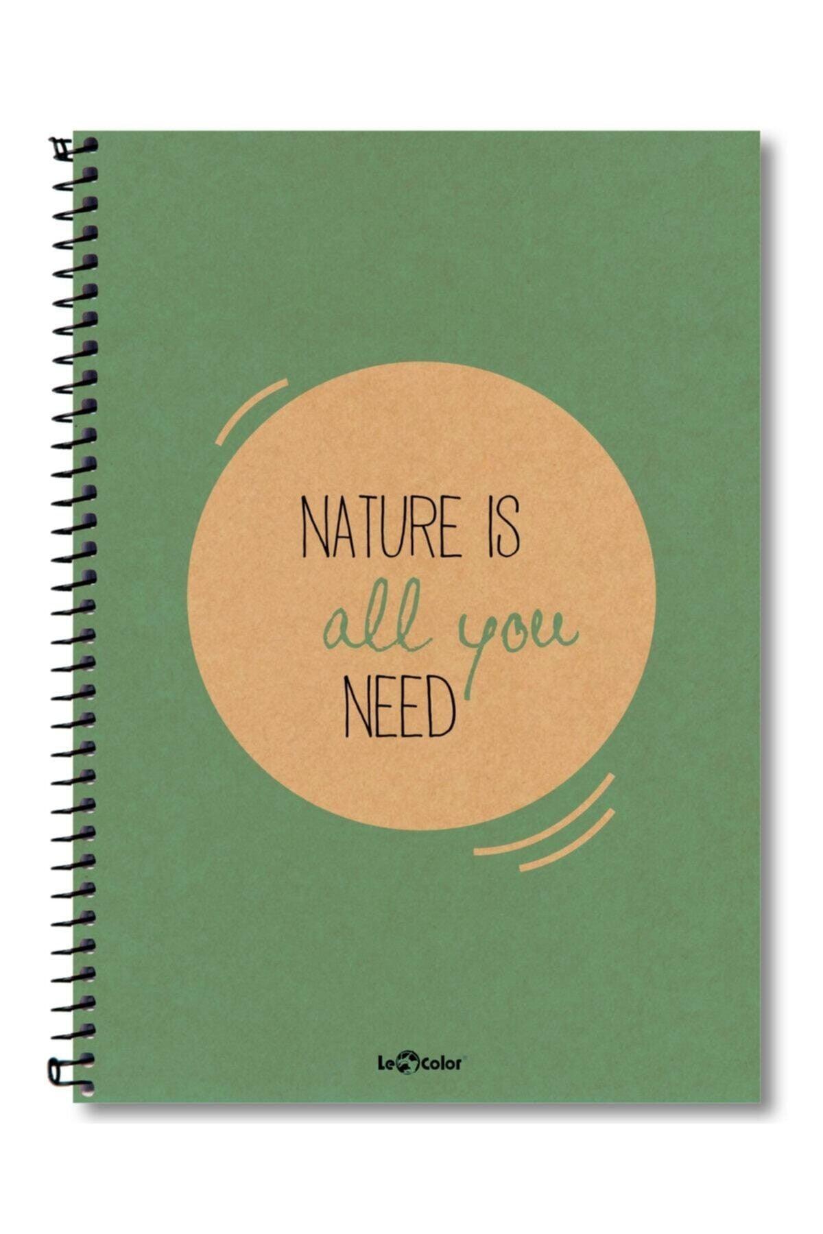 Eco Kraft Sp 17x24 Flat Notebook Green