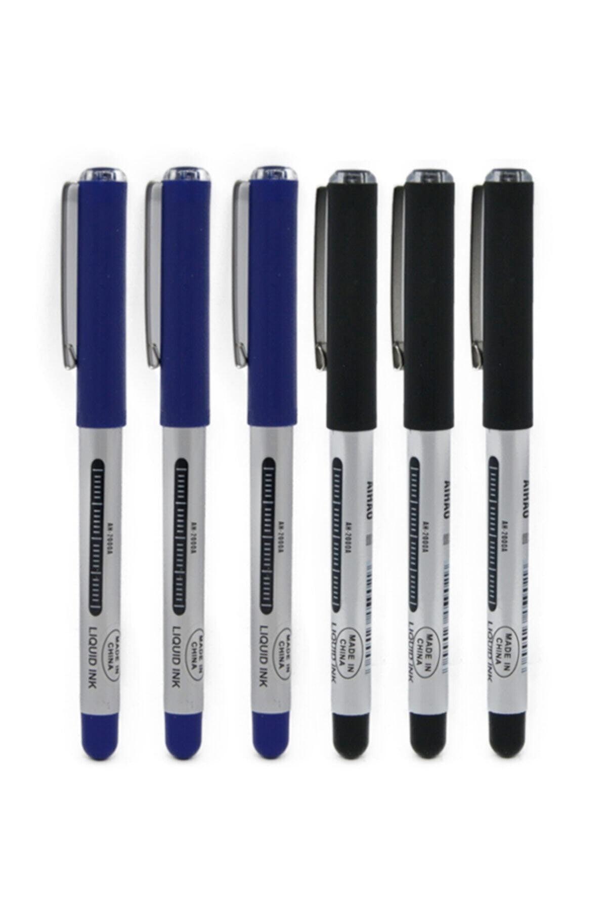 Economical Blue And Black 0.5mm Pilot Pen 6