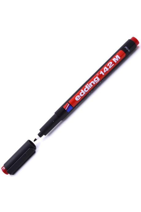 Edding Ed-14202 Red Acetate Pen