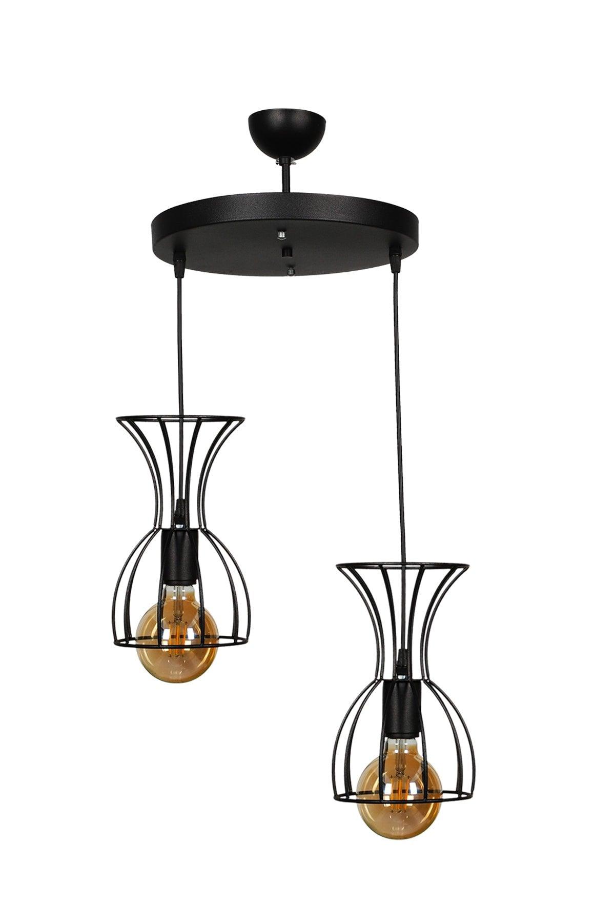 Whirlpool 2nd Chandelier Black - Swordslife