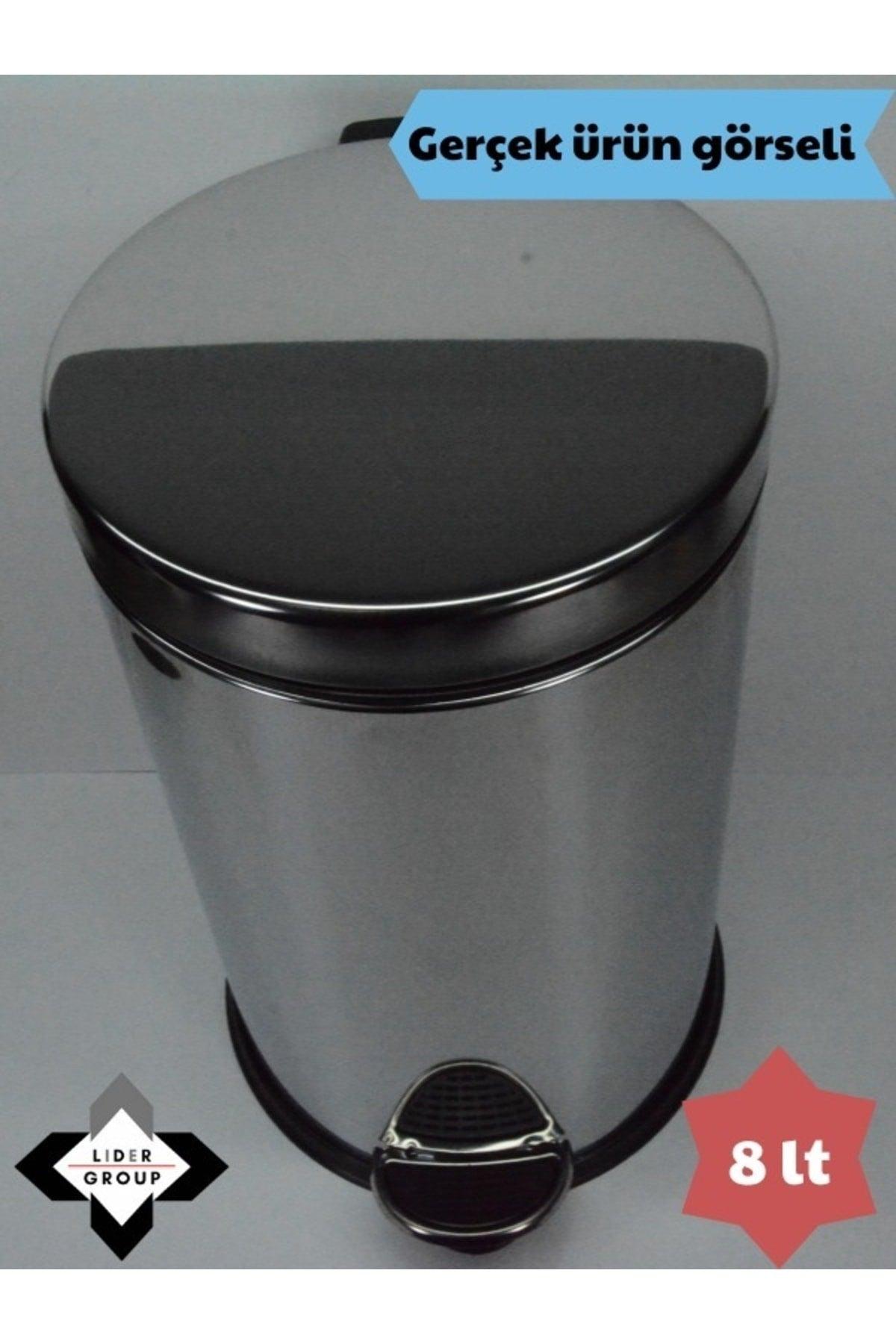 Edelstahl-Smart-Toilettenbürste & Pedal Müll Eimer Set - Swordslife