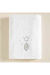 Elephant Bath Towel 70x130 cm White