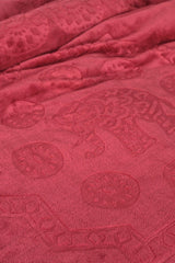 Elephant Sarabi Double Soft Embosy Blanket - Swordslife