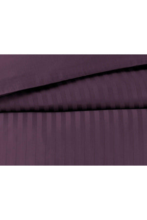 Elicia Double Striped Satin Duvet Cover Set - Swordslife